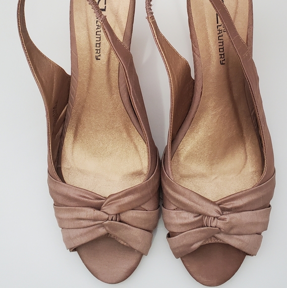 Chinese Laundry size 11 sling back wedges - Picture 2 of 4